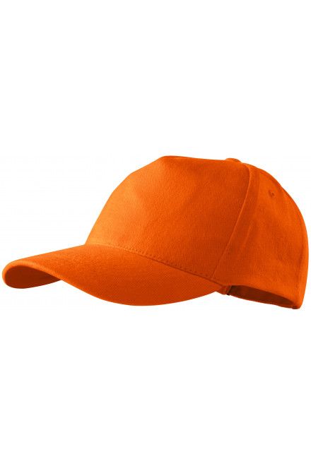 5-dijelna bejzbolska kapa, naranča
