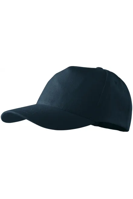 5-dijelna bejzbolska kapa, tamno plava