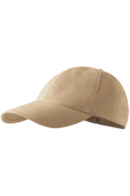 6-dijelna bejzbolska kapa, pjeskovita