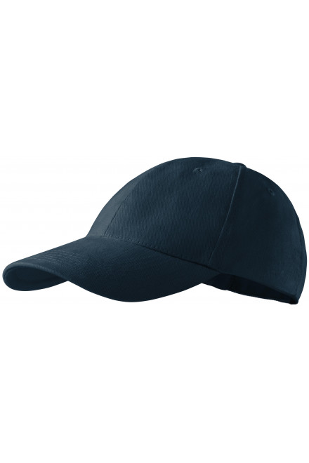 6-dijelna bejzbolska kapa, tamno plava