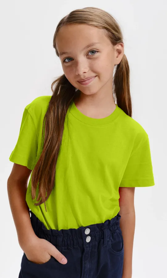Dječja lagana majica, limeta zelena Dječja lagana majica, limeta zelena