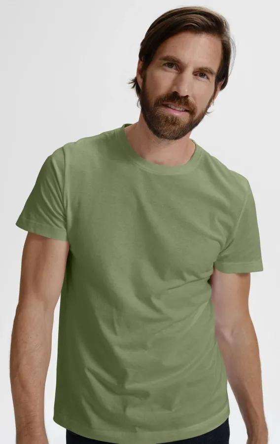 Muška jednostavna majica, khaki Muška jednostavna majica, khaki