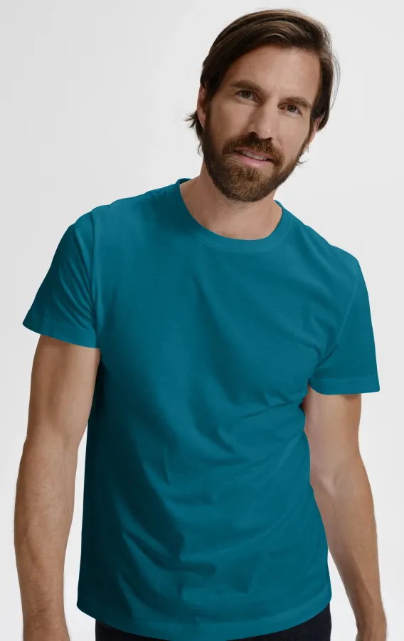 Muška jednostavna majica, petrol blue Muška jednostavna majica, petrol blue