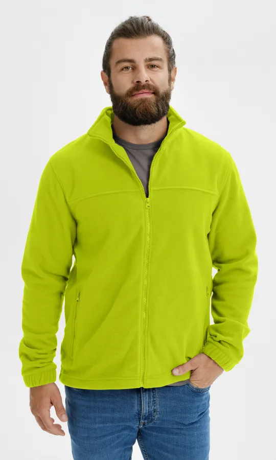 Ženska jakna od flisa, limeta zelena Ženska jakna od flisa, limeta zelena