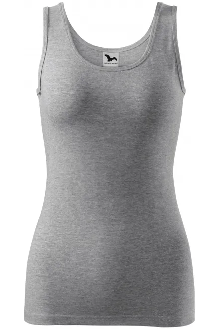 Dame singlet - tamno sivi mramor, XS