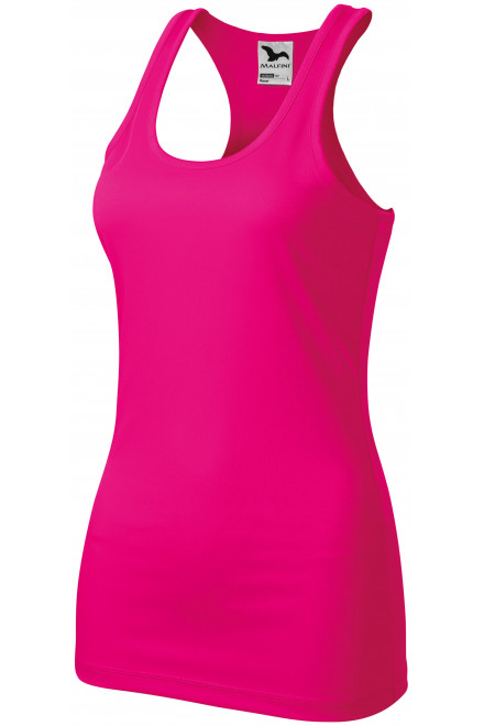 Dame sportski vrh, neonsko ružičasta, sportske majice