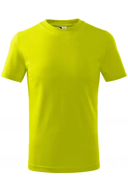 Dječja jednostavna majica - limeta zelena, 110 cm / 4 godine