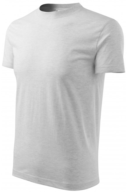 Dječja jednostavna majica, svijetlo sivi mramor, jednobojne majice