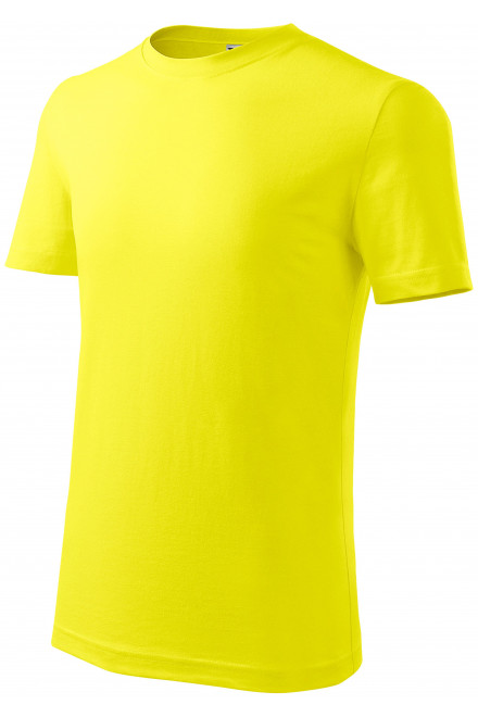 Dječja lagana majica, limun žuto, pamučne majice
