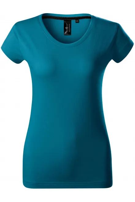 Ekskluzivna dame majica - petrol blue, M