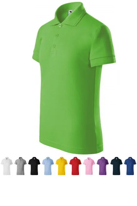 Polo majica za djecu, jabuka zelena