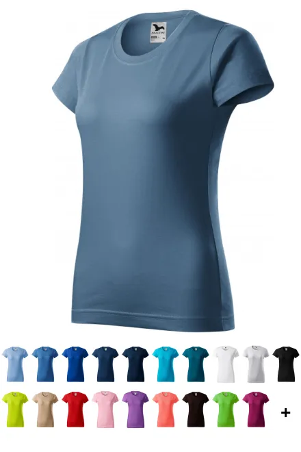 Ženska jednostavna majica, denim