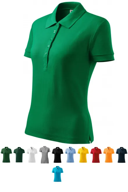 Ženska polo majica, trava zelena