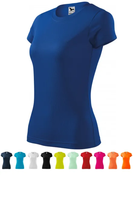 Ženska sportska majica, kraljevski plava