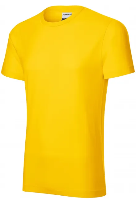 Izdržljiva muška majica, žuta boja
