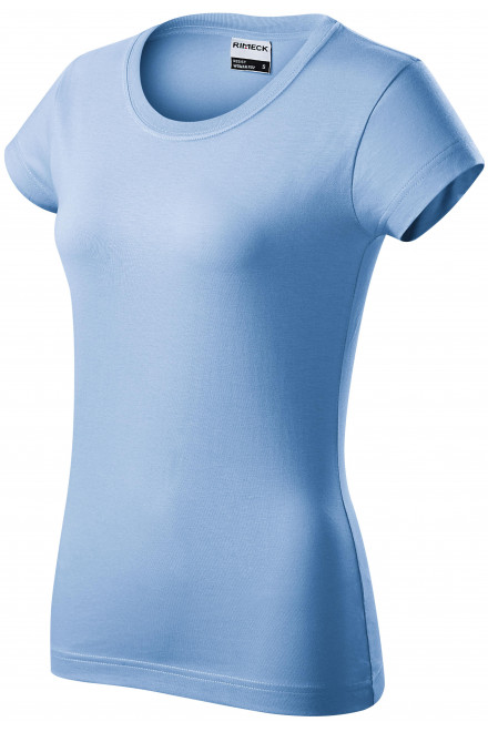 Izdržljiva ženska majica, plavo nebo, majice bez tiska