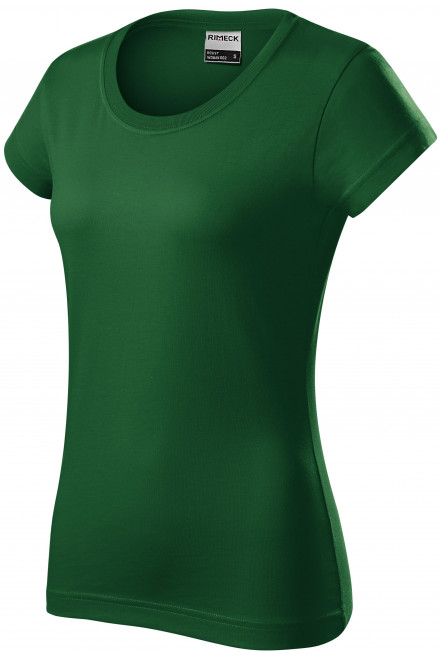 Izdržljiva ženska majica, tamnozelene boje, majice s kratkim rukavima
