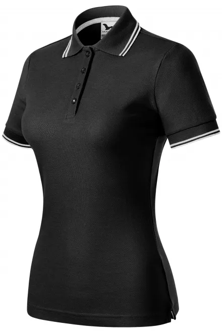 Klasična ženska polo majica, crno