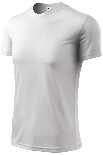 Majica s asimetričnim izrezom, bijela