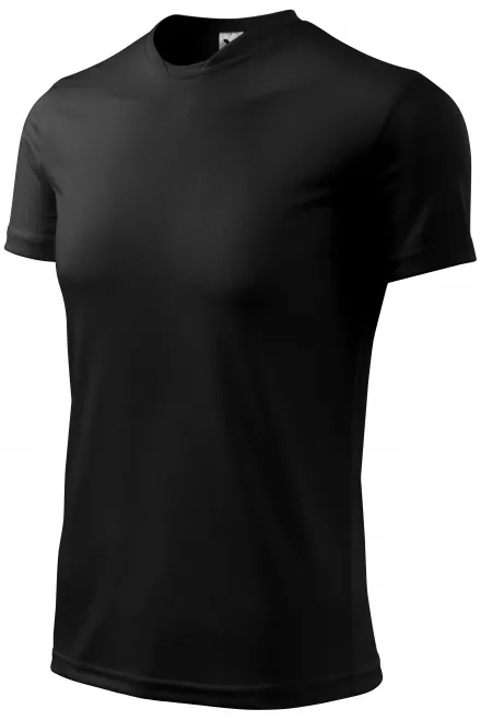 Majica s asimetričnim izrezom, crno