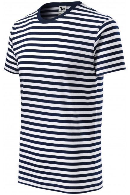 Majica u mornarskom stilu, tamno plava, majice za tisak