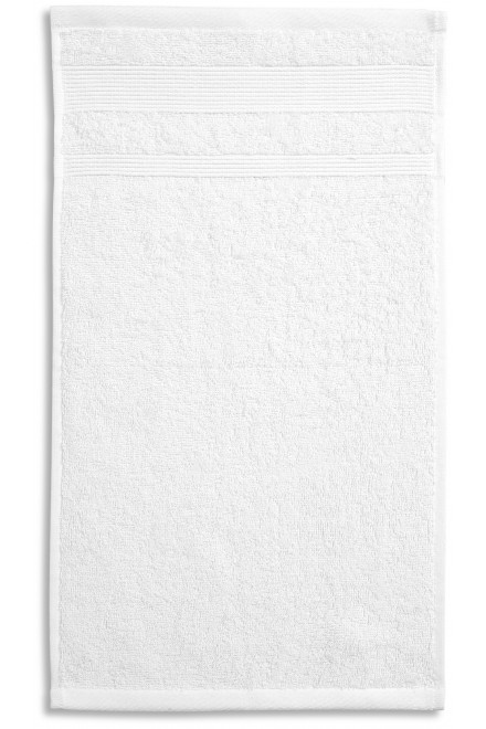 Mali ručnik od organskog pamuka, bijela