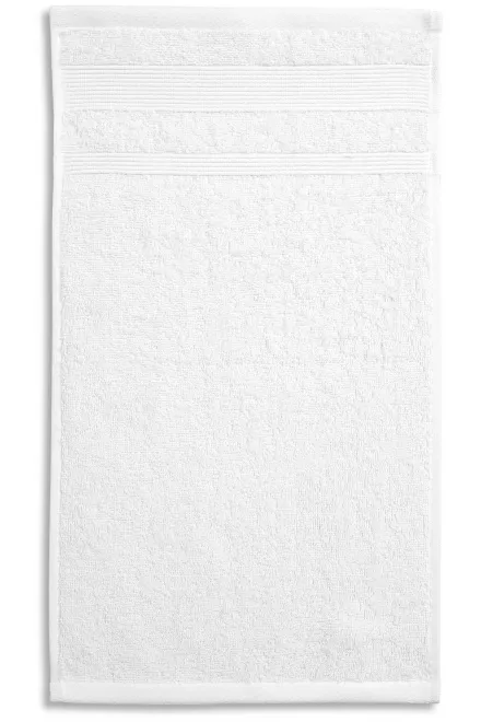 Mali ručnik od organskog pamuka, bijela