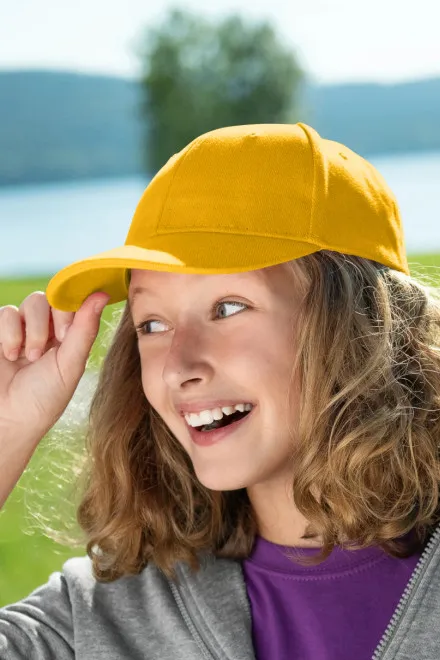 Dječja kapa, žuta boja