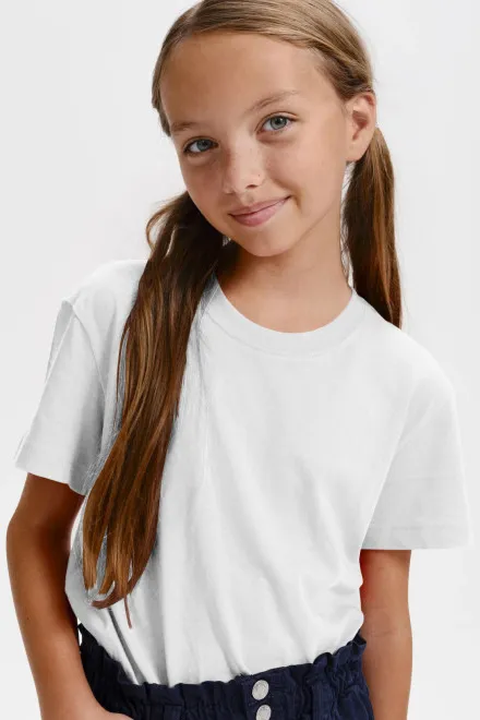 Dječja lagana majica, bijela