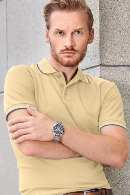 Klasična muška polo majica, vanilija