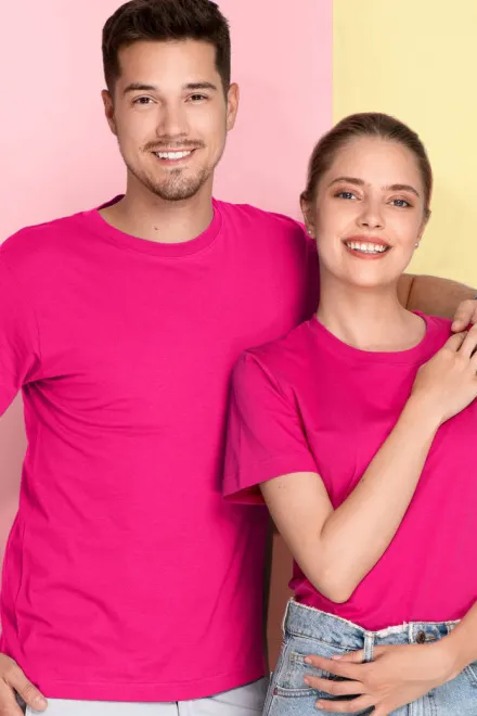 Lagana majica kratkih rukava, ružičasta