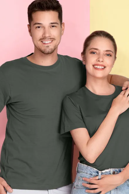 Lagana majica kratkih rukava, tamni škriljevac