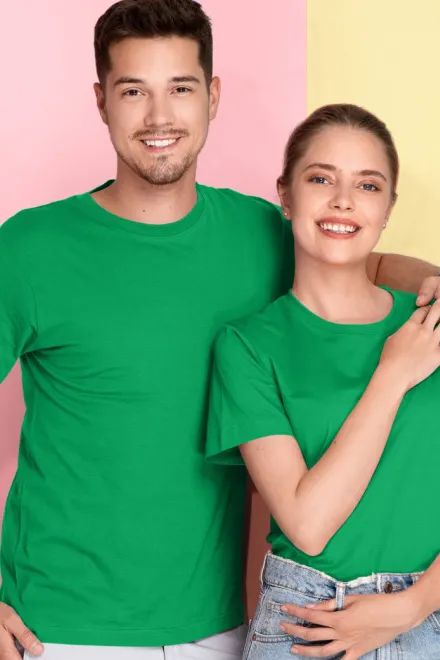 Lagana majica kratkih rukava, trava zelena