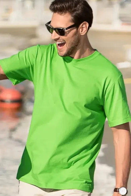 Muška klasična majica, jabuka zelena