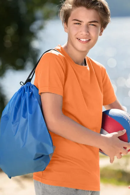 Sportska majica za djecu, neonska mandarina