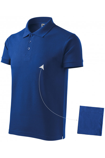 Muška elegantna polo majica, kraljevski plava, muške polo majice