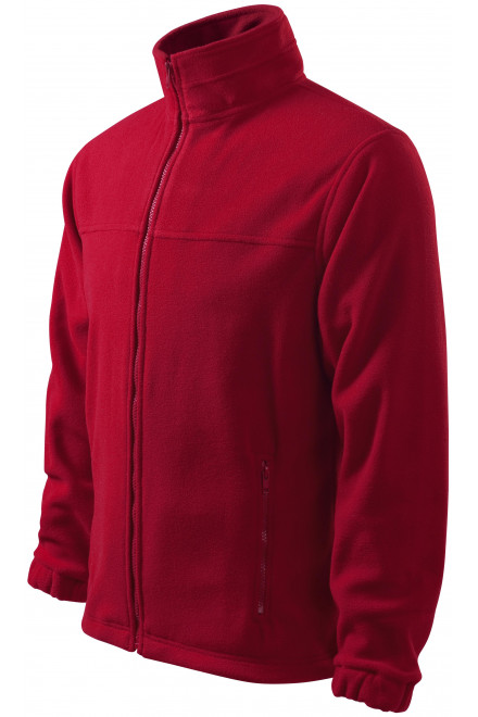 Muška flisova jakna, marlboro crvena, muške sweatshirty
