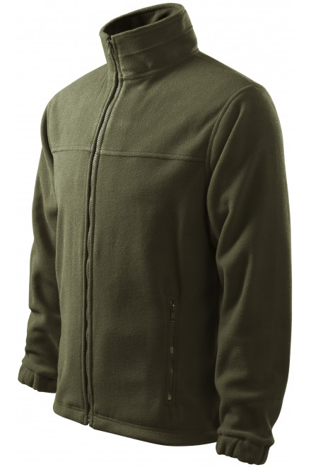 Muška flisova jakna, military, majice bez kapuljače
