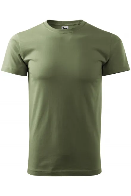 Muška jednostavna majica - khaki, XS