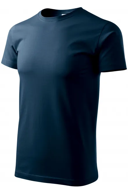 Muška jednostavna majica, tamno plava