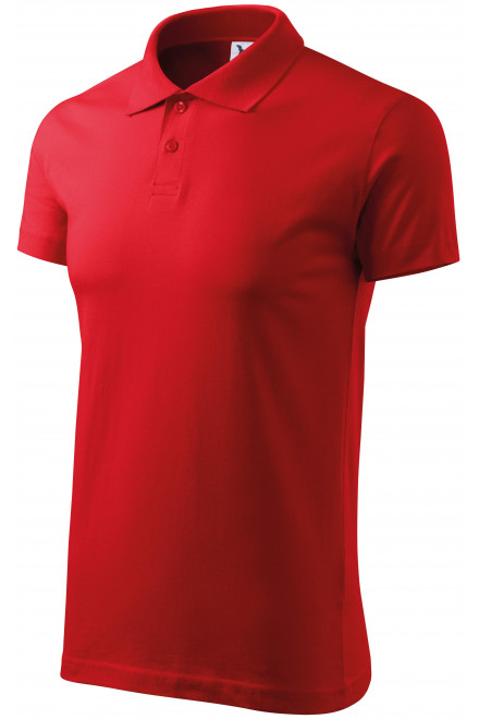 Muška jednostavna polo majica, crvena, muške polo majice