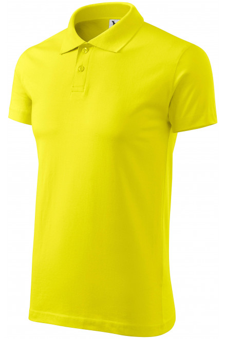 Muška jednostavna polo majica, limun žuto, muške polo majice
