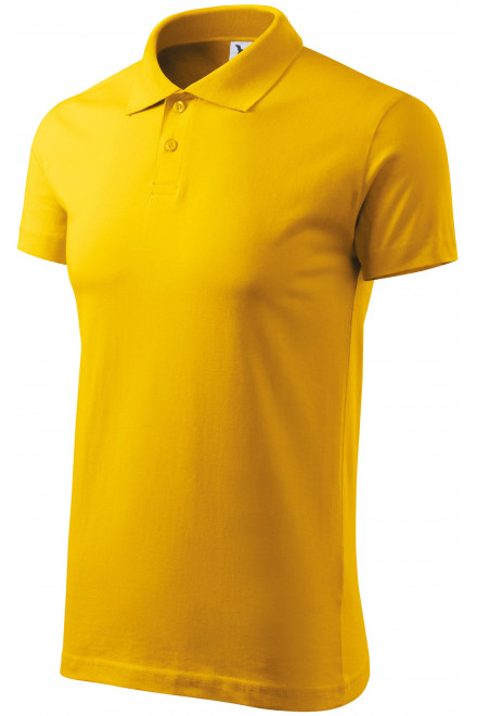 Muška jednostavna polo majica, žuta boja, muške polo majice