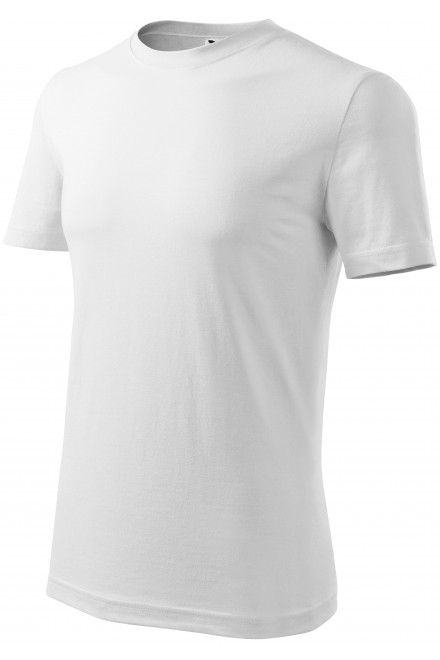Muška klasična majica, bijela, jednobojne majice