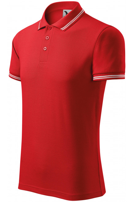 Muška kontra majica polo, crvena, muške polo majice