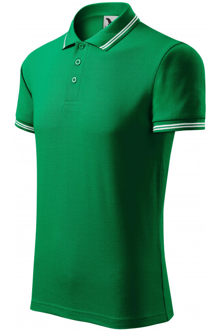 Muška kontra majica polo, trava zelena, majice s kratkim rukavima