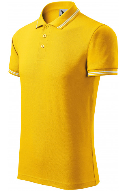 Muška kontra majica polo, žuta boja, muške polo majice