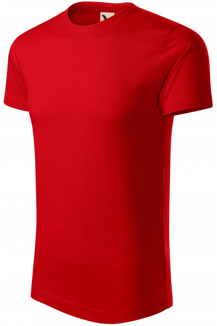 Muška majica od organskog pamuka, crvena, muške majice