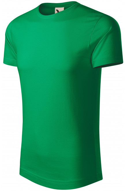 Muška majica od organskog pamuka, trava zelena, pamučne majice
