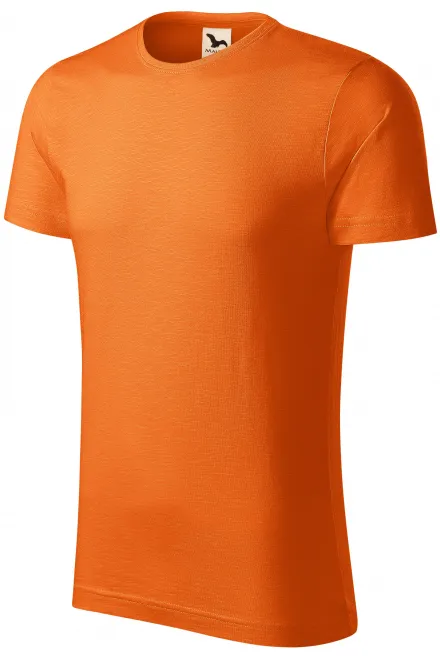 Muška majica, teksturirani organski pamuk, naranča